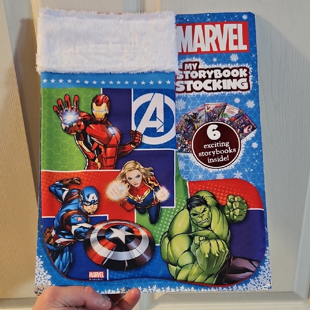 MARVEL MY STORYBOOK STOCKING: NEW WITH TAGS